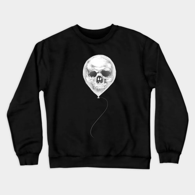 Ballon Skull Crewneck Sweatshirt by gastaocared